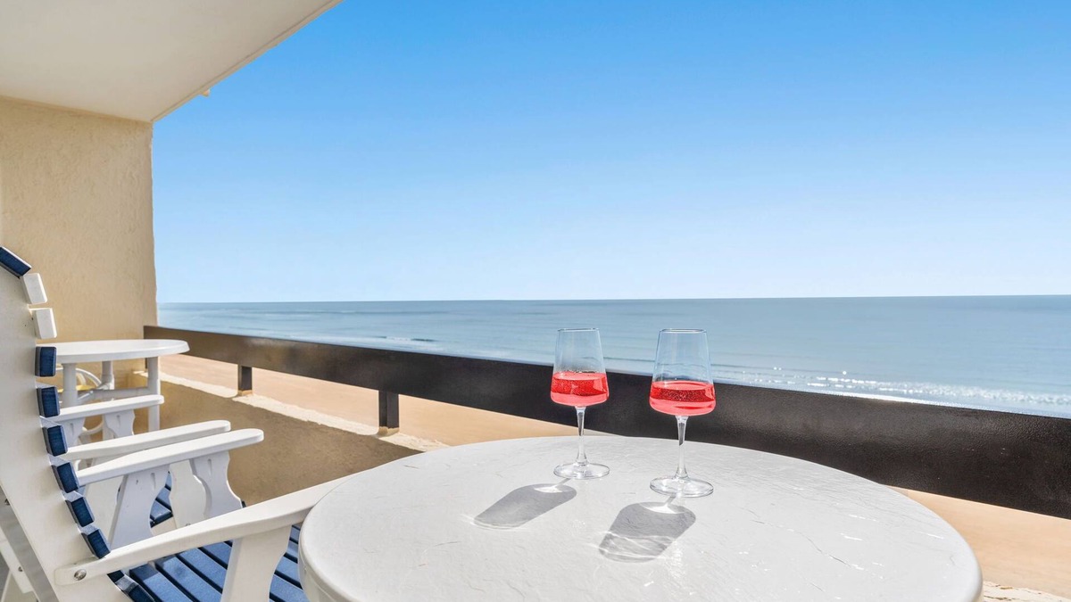 North Myrtle Beach Condo | Beautiful Direct OceanFront Updated Condo Heated Indoor Pool, HotTub