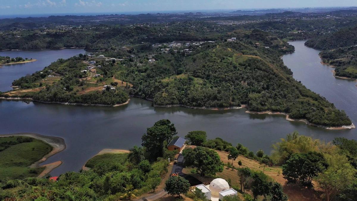 Achiote Cabin | Beautiful Dome with Spectacular View in Puerto Rico's Mountains