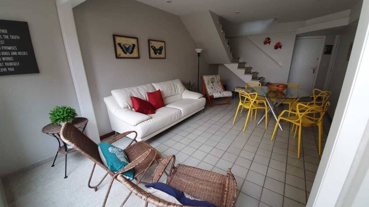 Centro Apartment | Beautiful duplex penthouse in Praia da Areia Preta