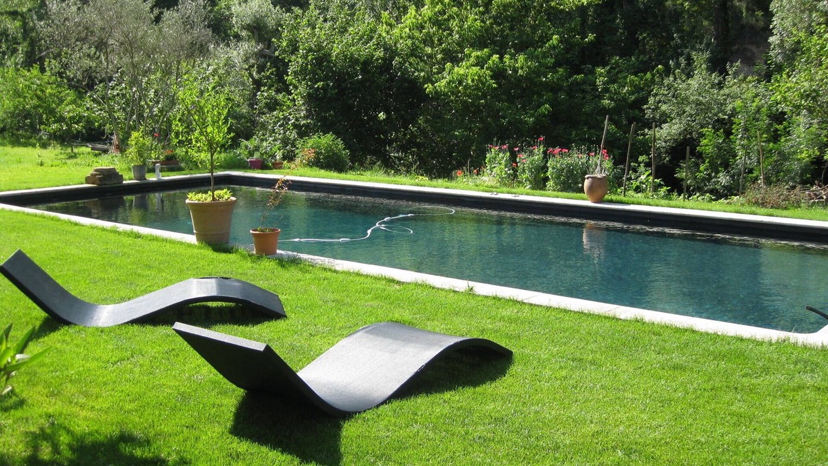Le Tholonet House | Beautiful duplex with large pool and park in 18th century house