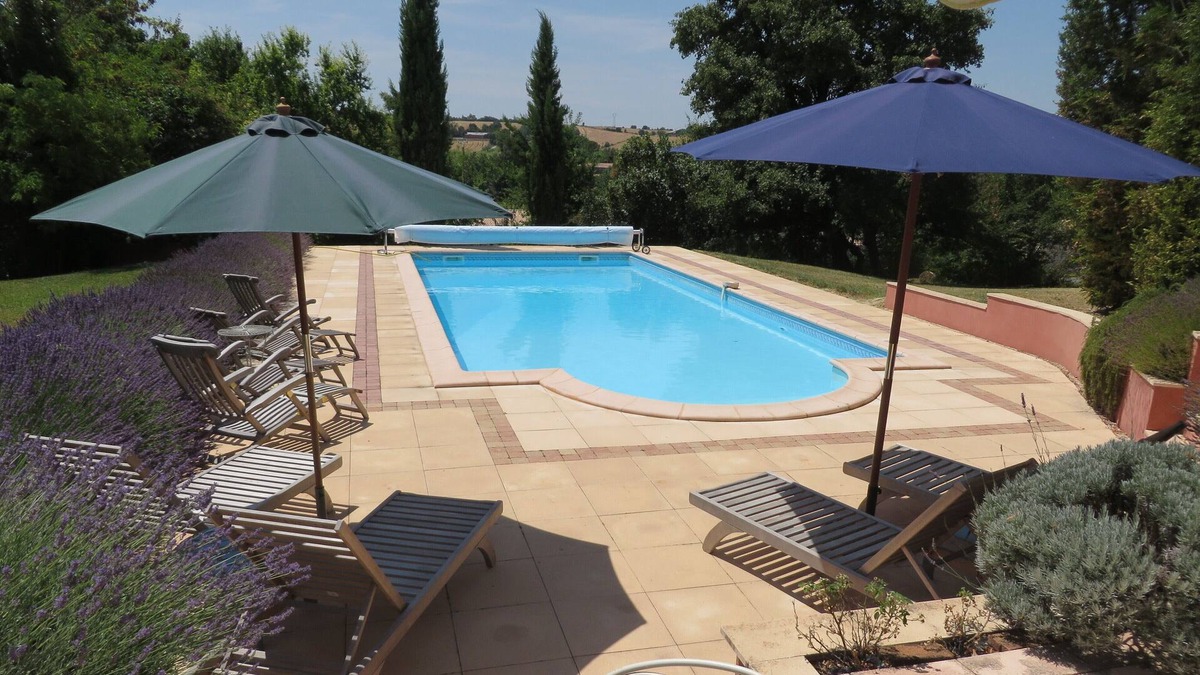 Bertre Other | Beautiful Farmhouse in 5 acres With Large Pool & Views Over A Picturesque Valley
