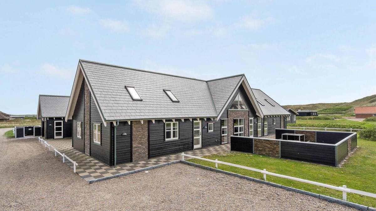 Harboore House | Beautiful home in Harboøre with sauna