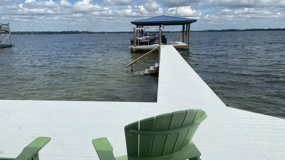 Starke House | Beautiful Home on Kingsley Lake with Private Dock, 4 Kayaks