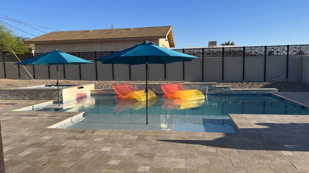 Lake Havasu City House | Beautiful home with SPARKLING pool & spa! Miles and miles of off roading.
