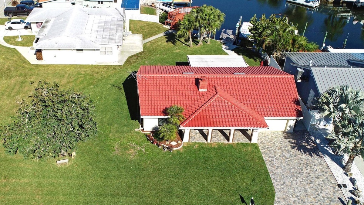 New Port Richey House | Beautiful home on a deep water canal leading to the Gulf of Mexico.