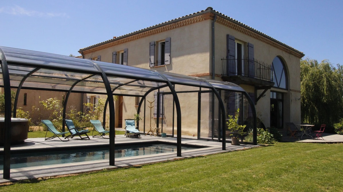 Grazac Cottage | beautiful house of 350m2, large spaces, heated pool, jacuzzi, sauna