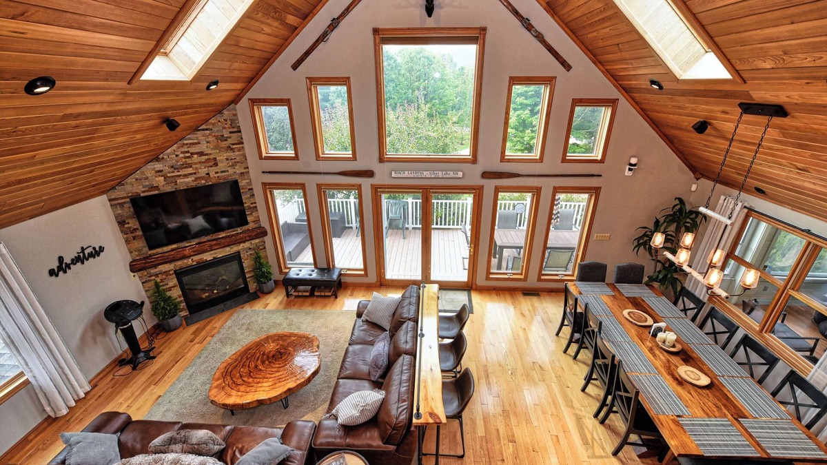 Silver Lake House | Beautiful House with Large Game Room, Short Drive to Silver Lake & White Lake