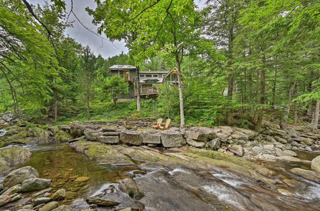 Jay House | Beautiful Jay Peak Home Near Creek and Waterfalls!