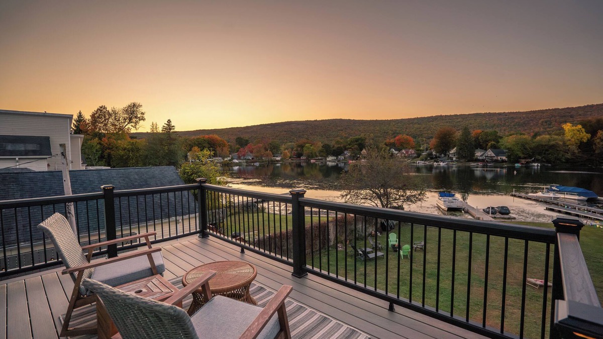 Greenwood Lake House | Beautiful lakefront getaway with hot tub!