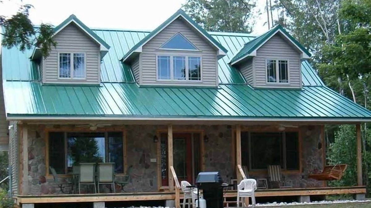 Gould City House | Beautiful Lakefront Home with Pontoon on S. Manistique Lake