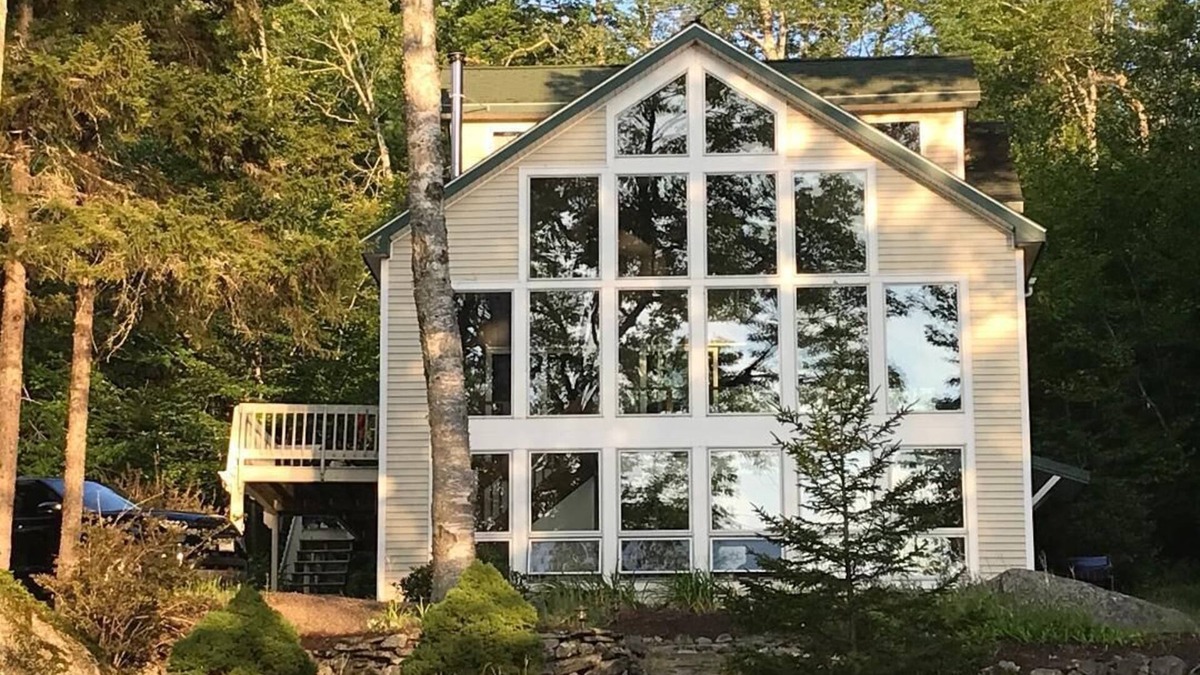 Lucerne-in-Maine House | Beautiful lakefront home on Phillips Lake - Near Acadia!