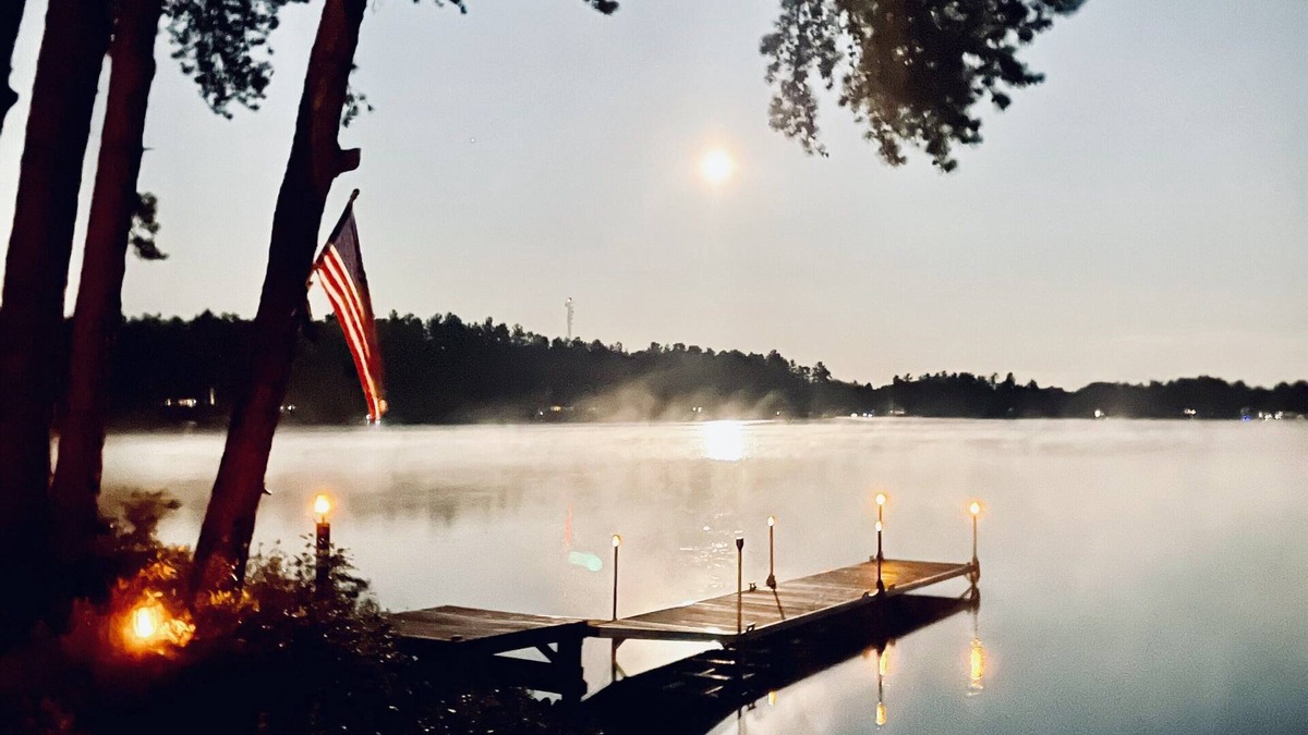 Gray House | BEAUTIFUL LAKEFRONT RETREAT ON PRIVATE 1 ACRE LOT ON CRYSTAL LAKE IN GRAY, MAINE