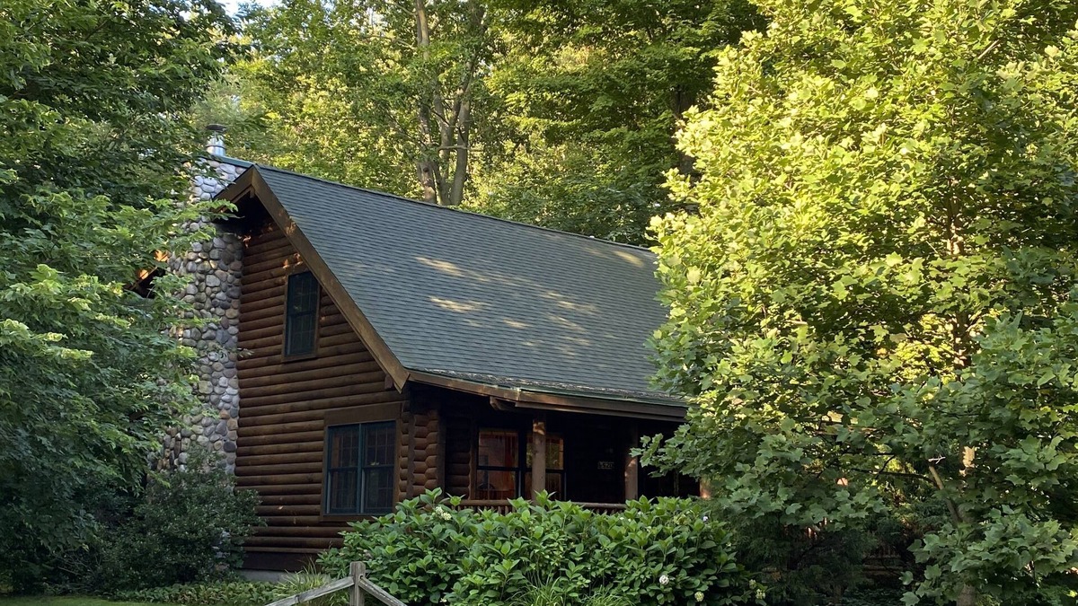 Saugatuck Cabin | Beautiful Log Lake Cabin- Saugatuck