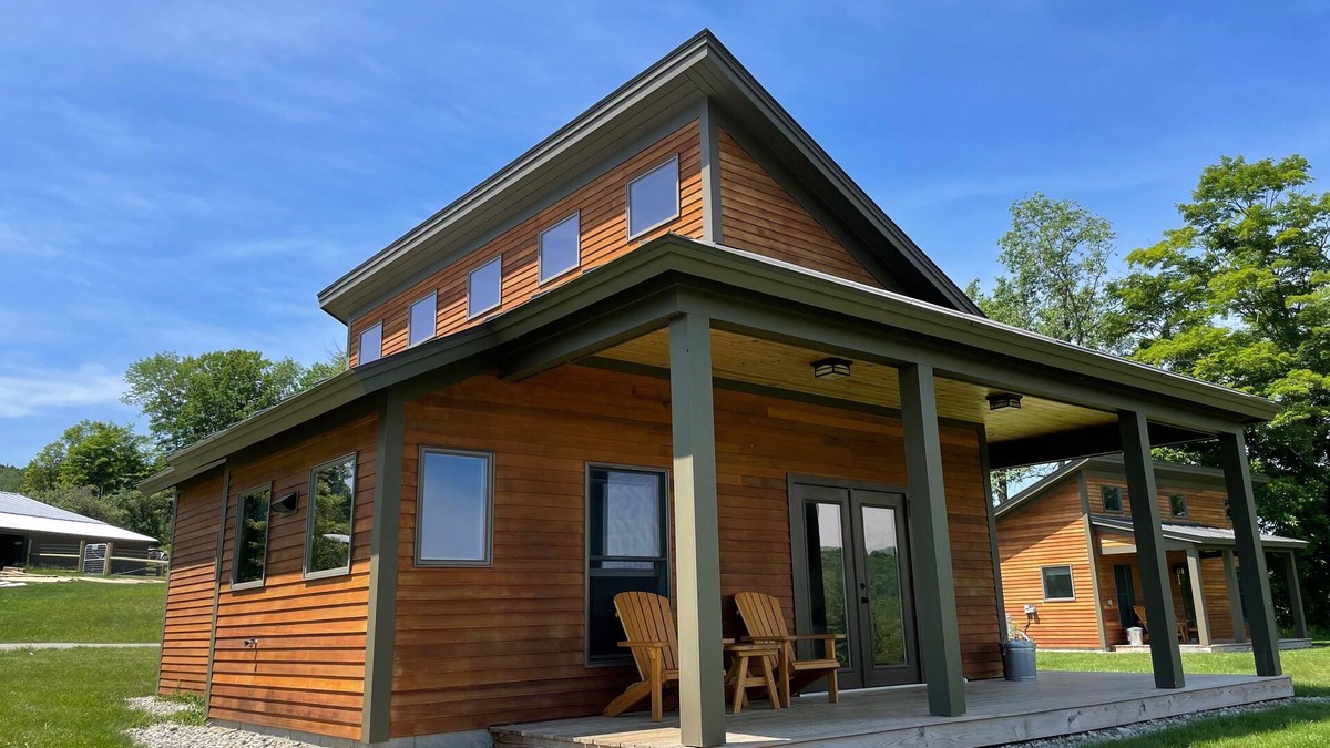 Hartland Four Corners Cabin | Beautiful Modern Cabin on a Vermont Farm - Stunning Panoramic Views!