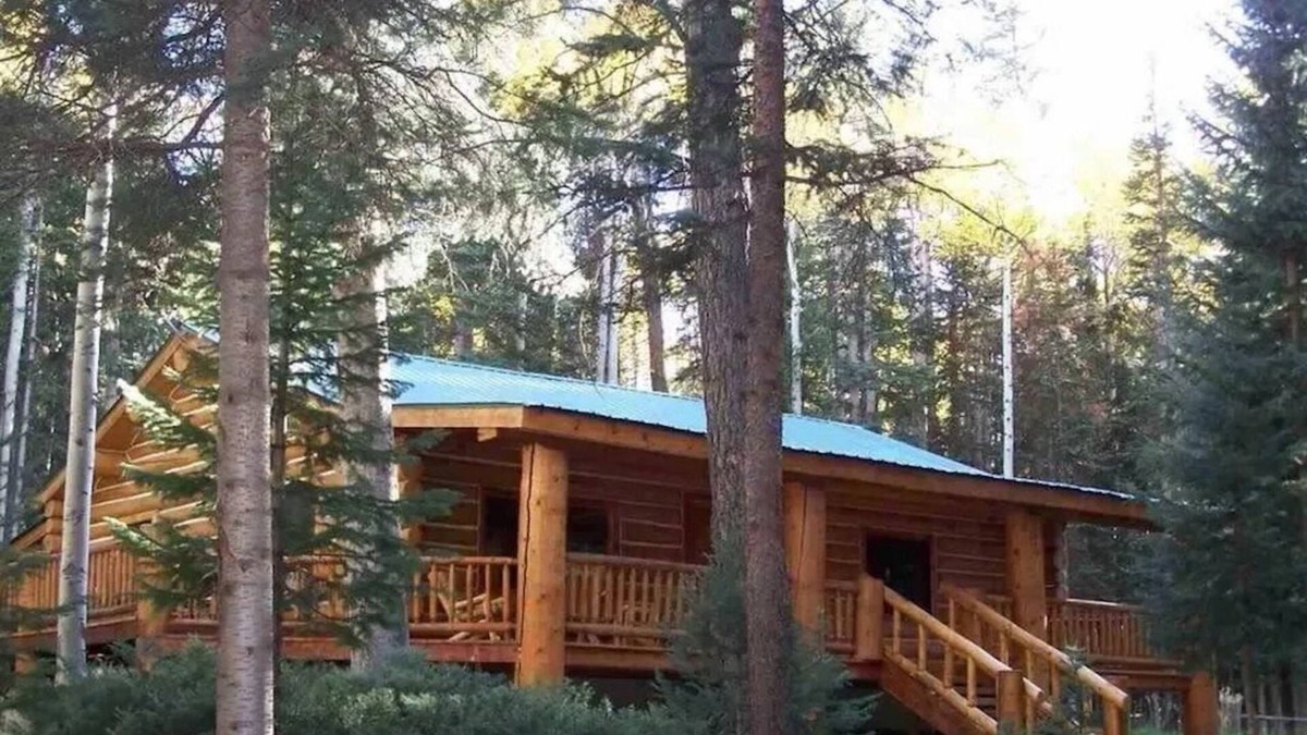 Cimarron Cabin | BEAUTIFUL MOUNTAIN LOG CABINnPETS ALLOWED