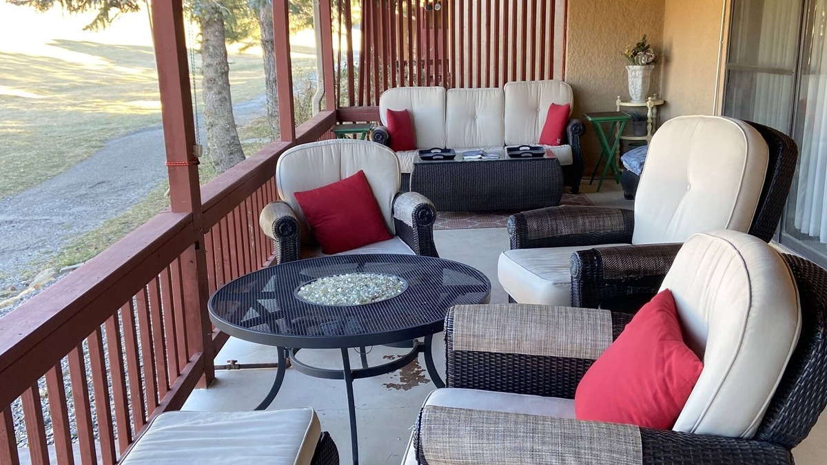 Ruidoso Condo | Beautiful Mountain View condo on the golf course.