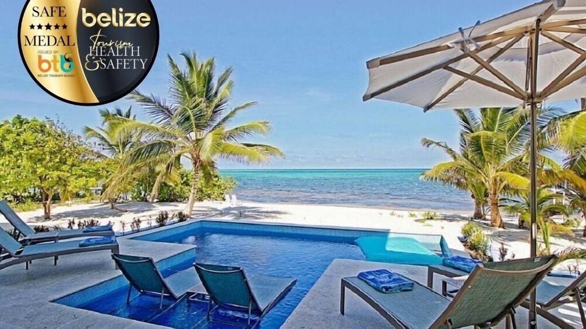 San Pedro Villa | Beautiful Oceanfront Beach House with Private Pool, Unbeatable Views