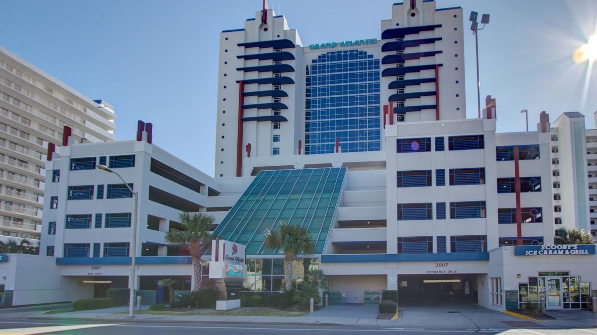 Myrtle Beach Condo | Beautiful Oceanfront, Grand Atlantic Resort, 3rd FL, Attached Parking Garage