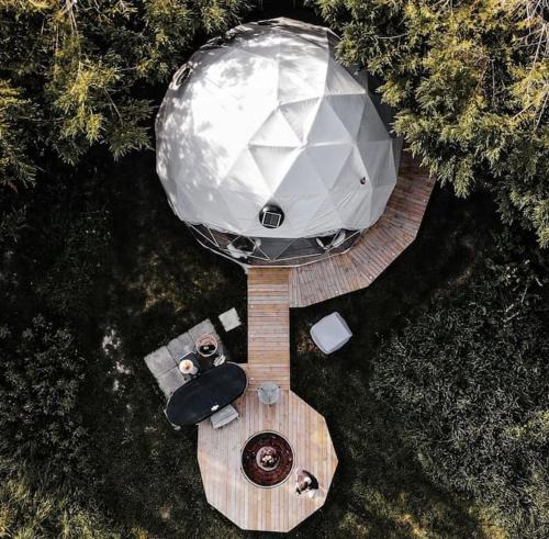 West Horsley Other | Beautiful Olive Pod Geo Dome House with Hot Tub