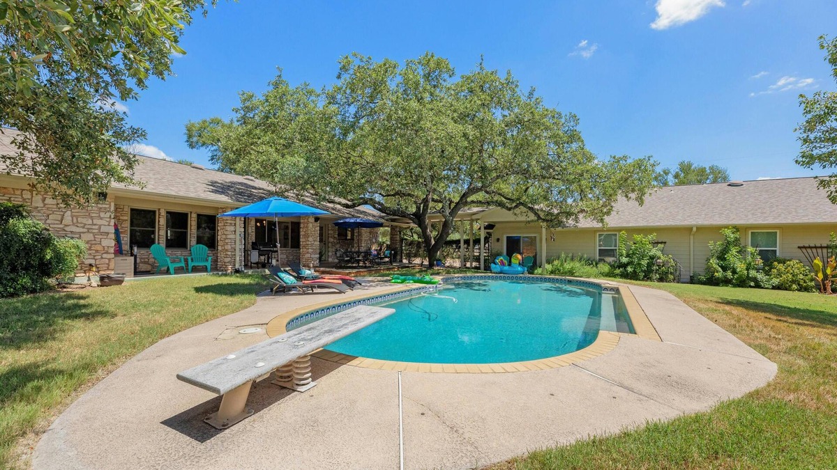 Brushy Bend Park House | Beautiful Pool home on 2.5 acres with a serene country feel with urban location