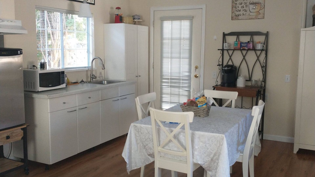 Langley Apartment | Beautiful Private Boutique Suite. Cozy & Quiet. Coffee Bar, Parking & Movies!
