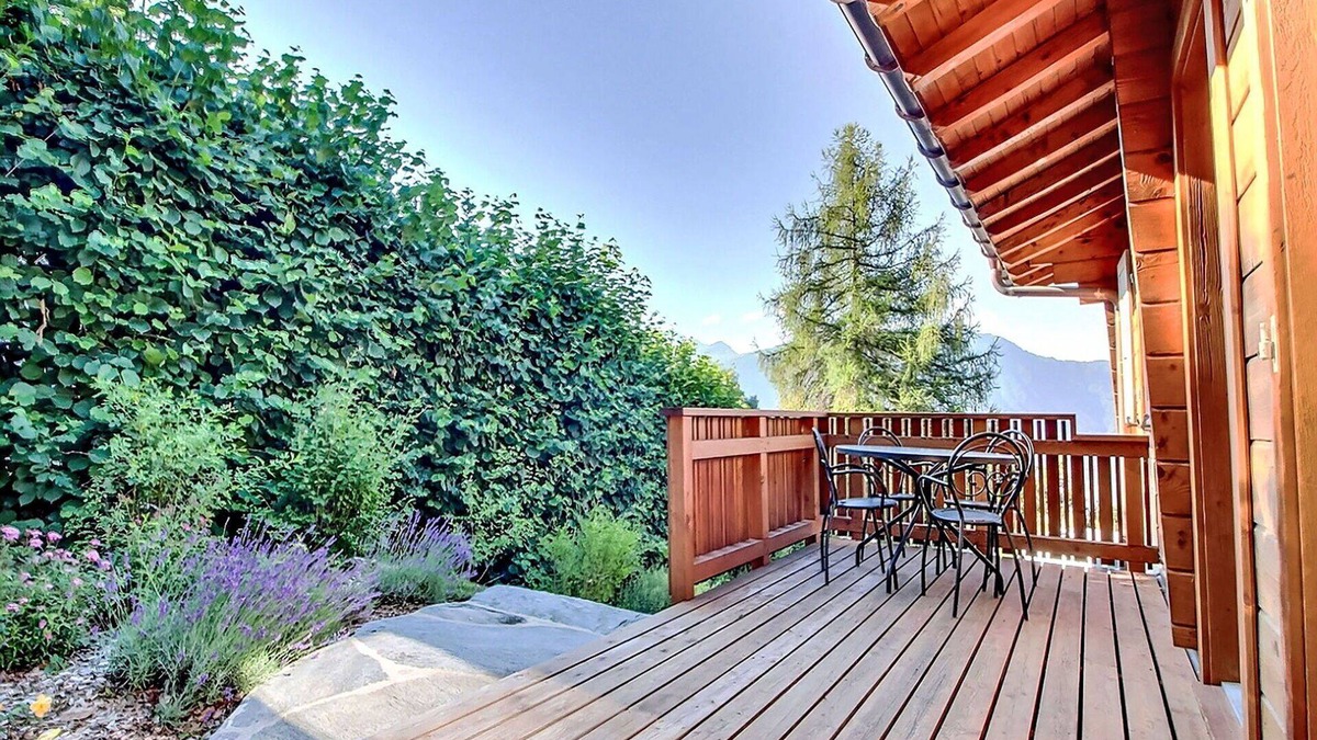 Ovronnaz House | Beautiful private villa for 8 people with WIFI, TV, terrace and panoramic view
