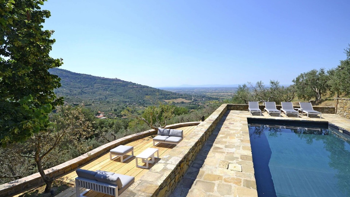San Pietro a Cegliolo Villa | Beautiful private villa with private pool, WIFI, A/C, TV, patio, panoramic view and parking