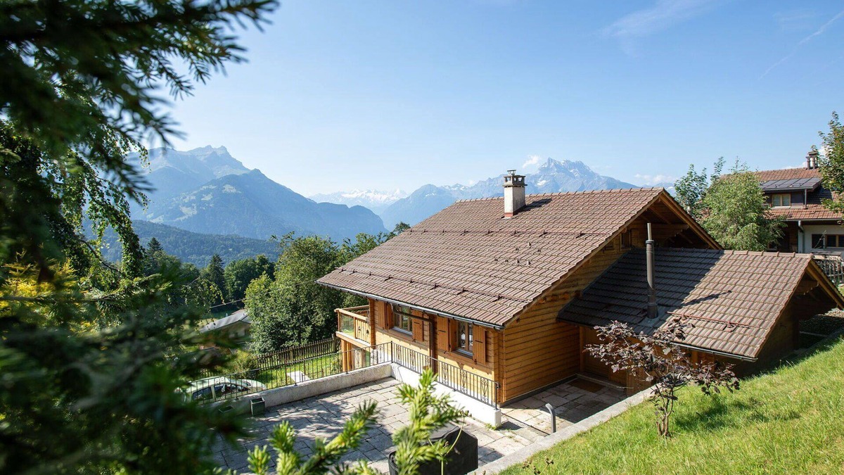 Chesieres House | Beautiful private villa for 8 people with WIFI, TV, terrace and parking