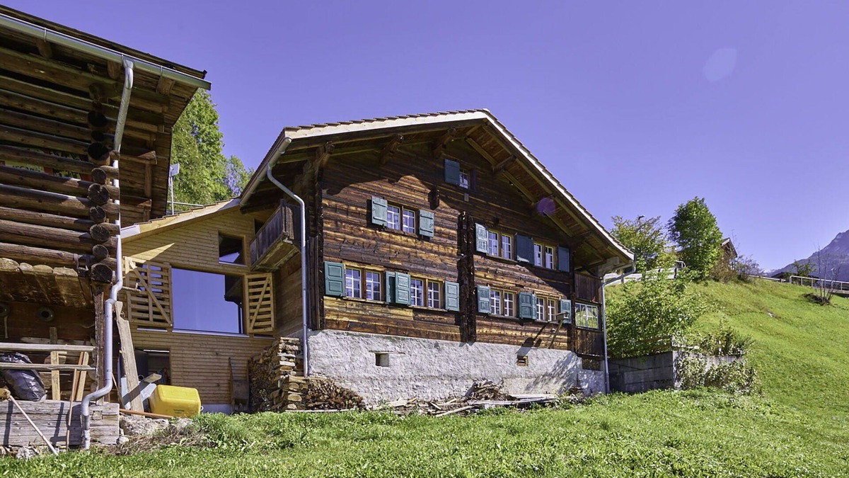Saas im Prattigau House | Beautiful private villa for 8 people with WIFI, TV, patio, panoramic view and parking