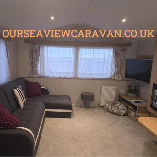 Kinmel Bay House | Beautiful sea front lodge with stunning sea views