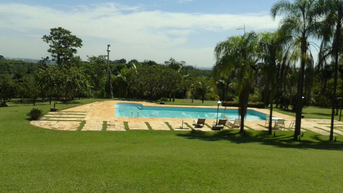 Indaiatuba House | Beautiful Seasonal Site With Pool, Barbecue and Soccer Field