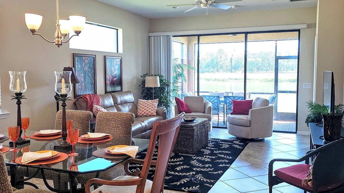 Gran Paradiso Villa | Beautiful spacious 2br/2ba villa on golden pond