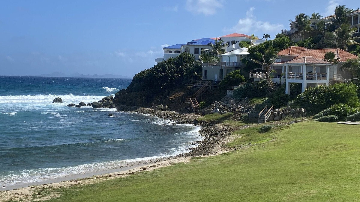 Oyster Pond Resort | Beautiful St Maarten Ocean front 3 BR with secluded beach