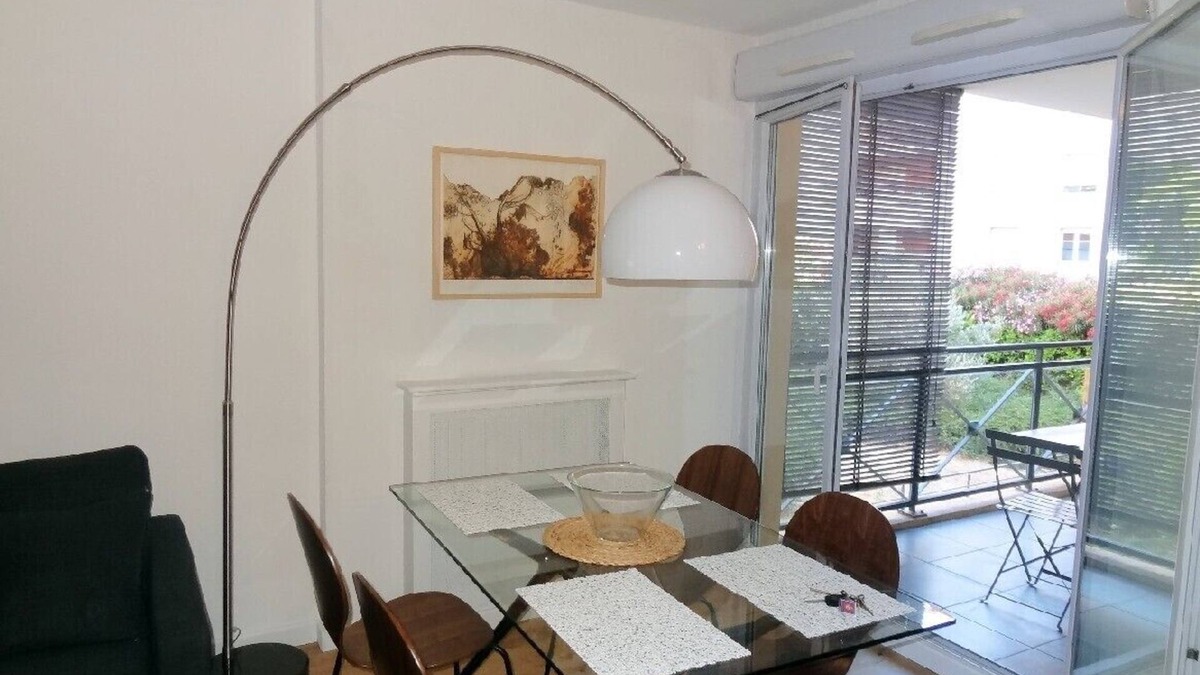 Port Marianne Apartment | Beautiful T2 40m2 Loggia 10m2 apartment with garden Antigone Rives Lez