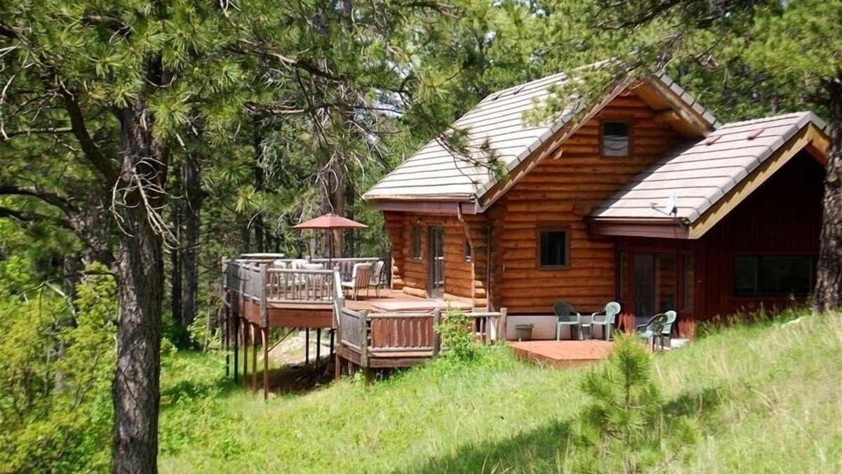 Deadwood Cabin | Beautiful Timber Ridge Cabin with Breathtaking Canyon Views