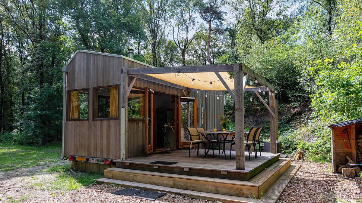 Uden House | Beautiful tiny house with hottub in the woods