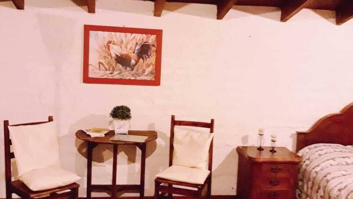 Las Tolas Bed & Breakfast | Beautiful top floor apartment with a fantastic view of the volcano Cayambe