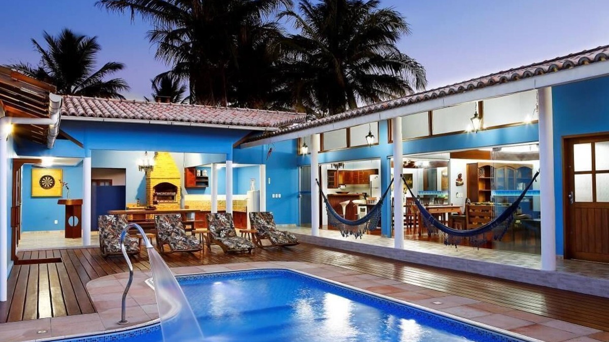 Trancoso House | Beautiful tropical vacation house with swimming pool and BBQ