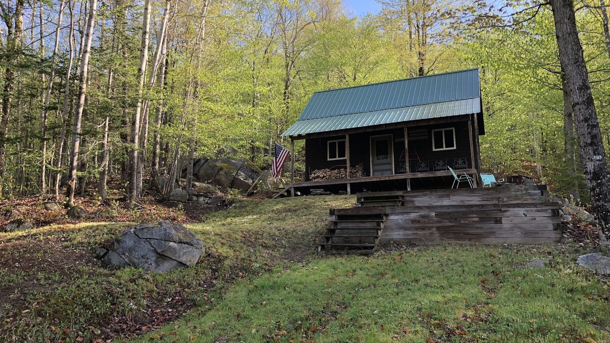 Sunday River Area Cabin | Beautiful Off-the-Grid Cabin. Next to A.T. in Andover Notch.