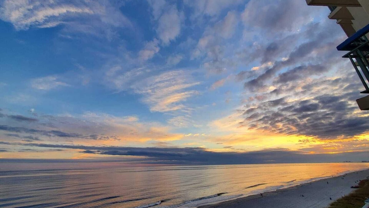 Cherry Grove Beach Condo | Beautiful views await you in this family friendly, quiet resort