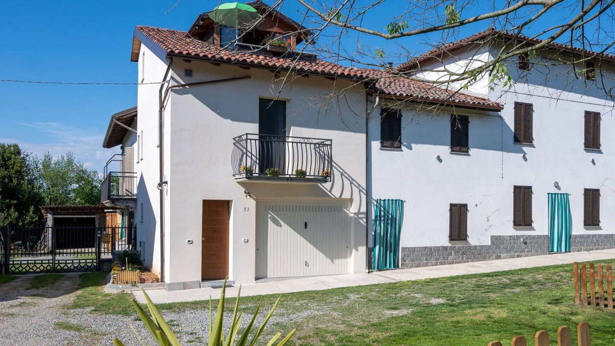 Pontestura House | Beautiful villa for 2 guests with A/C, WIFI, TV, terrace and parking