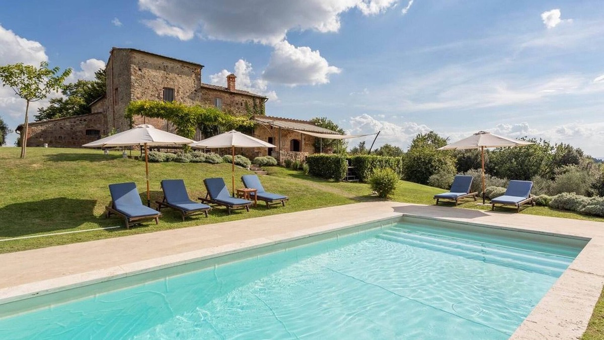 Santarello House | Beautiful villa with heatable pool and terraced areas,A/C,Wi-Fi,