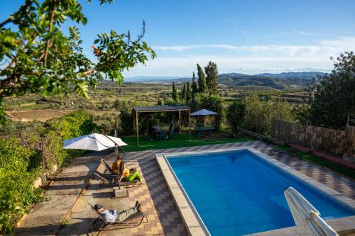 Montserrat Villa | Beautiful Villa with huge private pool and vineyard view