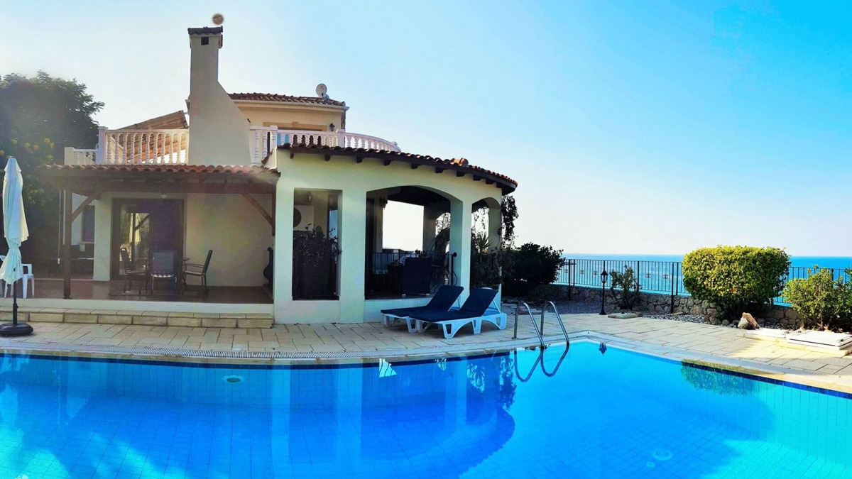Esentepe Villa | Beautiful villa with incredible sea and mountain views in Esentepe, Kyrenia