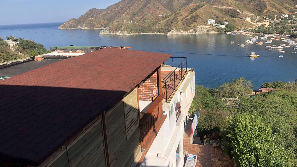 Taganga Cabin | Beautiful wooden bungalow with sea view