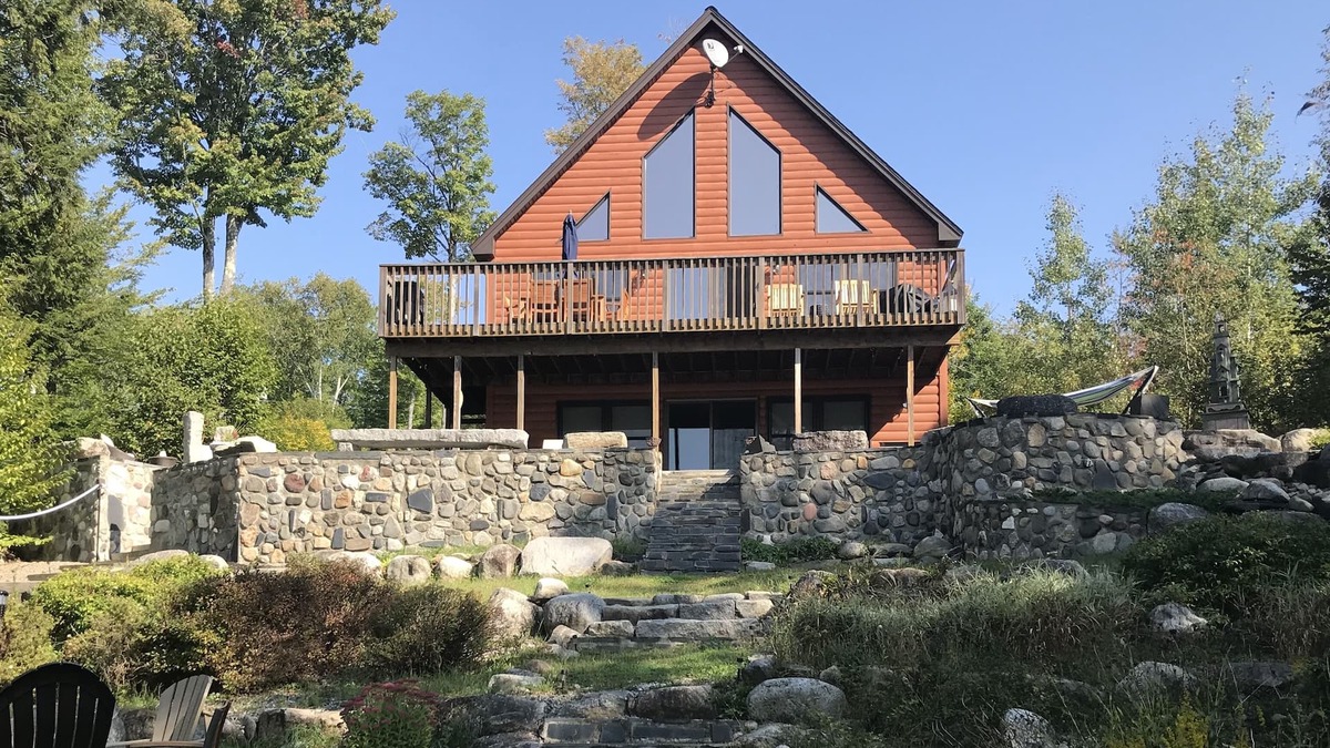 Saint Albans House | Beautiful year round lakefront home on crystal clear Great Moose Lake