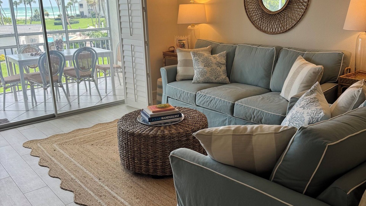 Longbeach Village Condo | Beautifully renovated 3 bedroom ocean view condo on Longboat Key