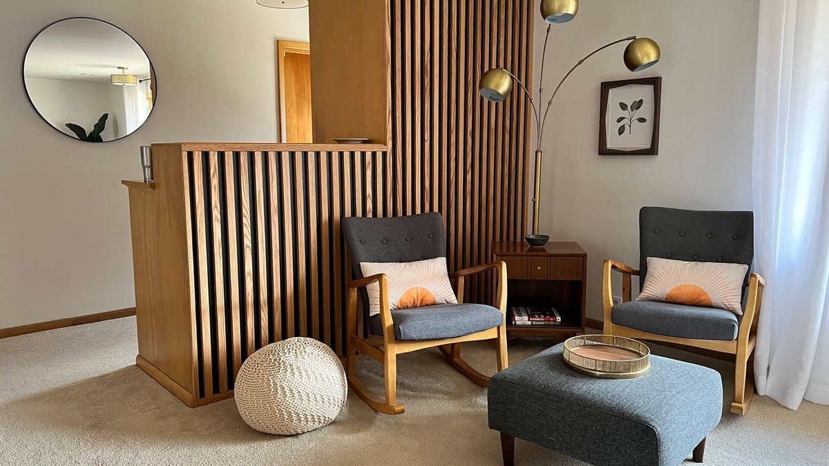Lake Mills House | Beautifully styled, Mid Century Modern, family friendly Lake Mills House!