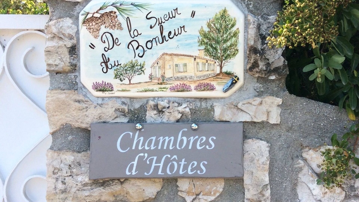 La Bouilladisse House | bed and breakfast villa de la sueur au bonheur