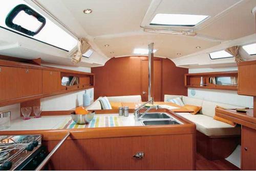 Corfu Town Boat Rental | Bed on Boat 37, by Sunset